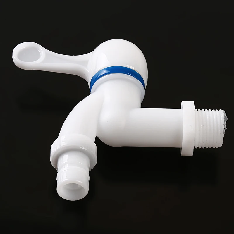 

One Piece Plastic ABS Faucet Thread Seal Rubber Ring Faucet Washing Machine Simple Faucet Household Supplies
