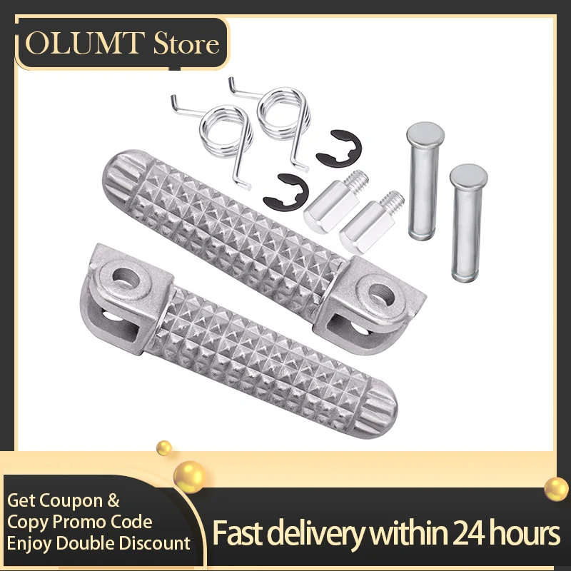 

Аксессуары для мотоциклов, передние подножки, педали для Yamaha YZF R1 YZF R6S YZFR1 YZFR6S YZF R1M R6 MT-01 MT-03 MT-07 MT-09