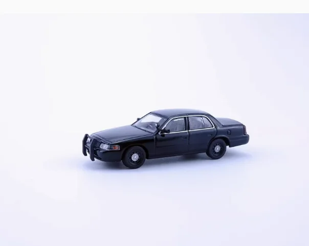 Модель 596 1:64 Ford Crown Victoria CV черная одежда полицейская машина печенье коллекция