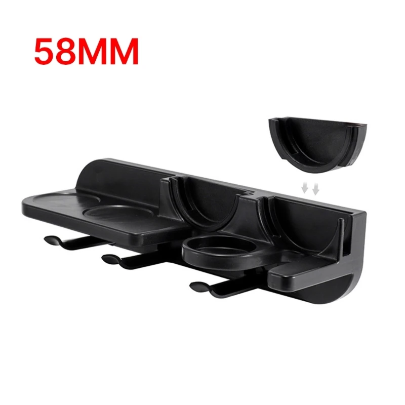 

Coffee Portafilter Wall Rack Wall Mounted Coffee Portafilter Holder for Espresso