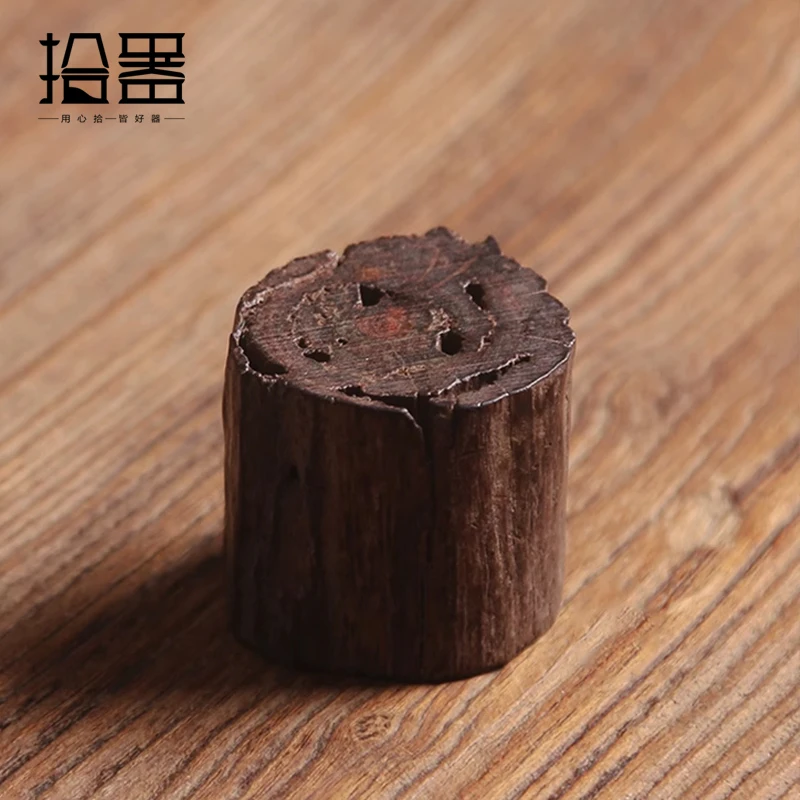 

Red acid branch solid wood pot cover cover purple clay pot bamboo cup cover rack Japanese iron pot bearing tea set tea ceremony
