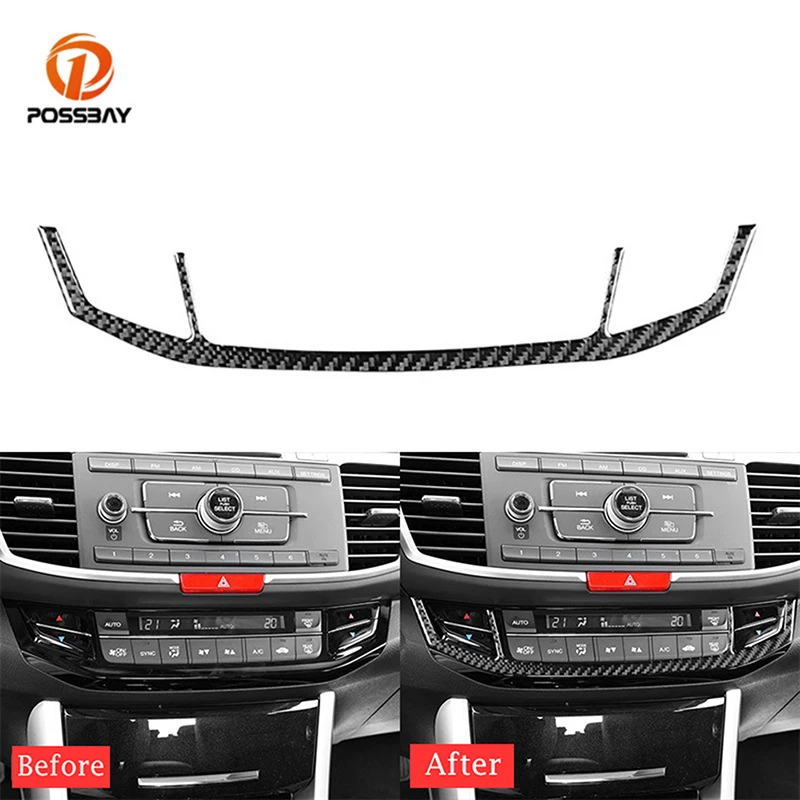 

Наклейка на раму автомобильной консоли переменного тока, наклейка на обшивку, автомобильные аксессуары для интерьера Honda Accord 2013 2014 2015 2016 2017