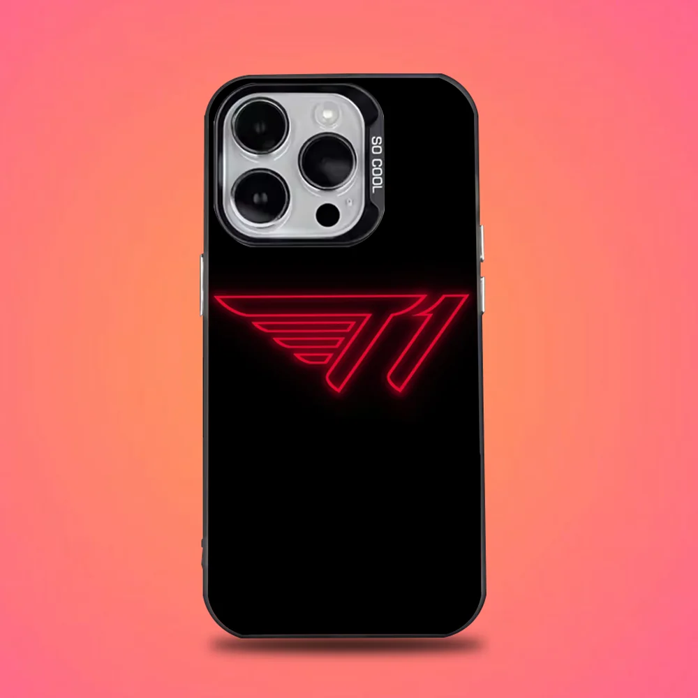 Фото Чехол для телефона Faker T1 L-Lols для iPhone 16,15,14,13,12,11, Pro, Max, Plus, Mini, XS, SE, черный матовый жесткий бампер с защитой от падения №4