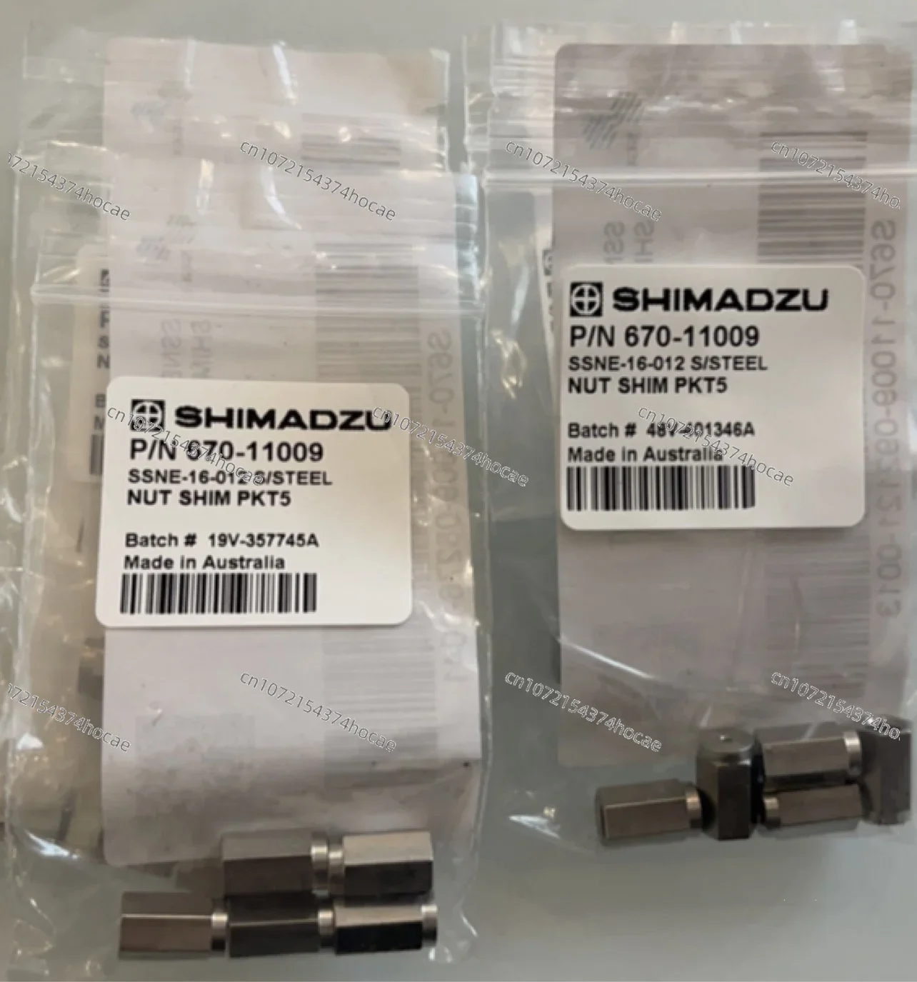 Гайка стойки Shimadzu GCMS 670-11009 5 шт./упаковка оригинальная