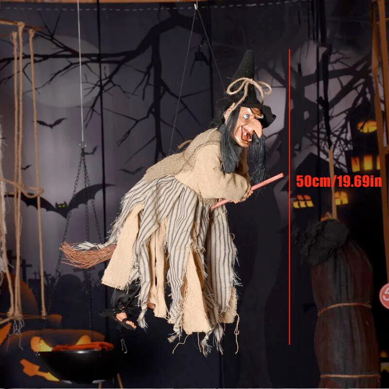 

Подвесная ведьма для Хэллоуина