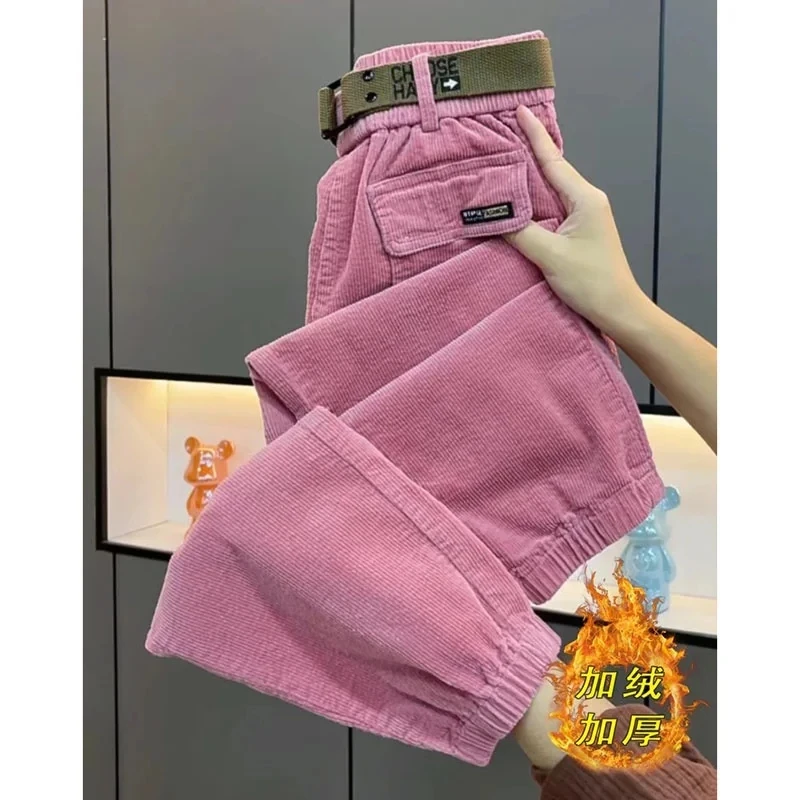 Женские вельветовые шаровары