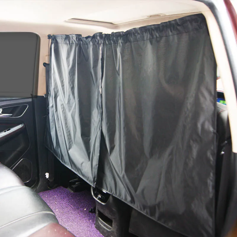 

2pcs/set Sun Shade Privacy Curtain Taxi Car Isolation Curtain Partition Protection Curtain Commercial Vehicle car accessories