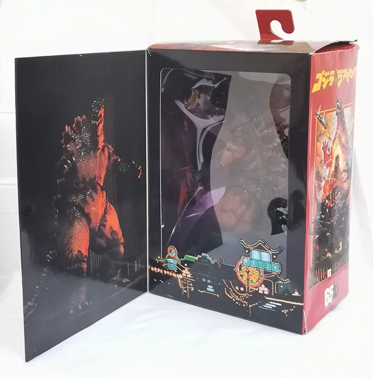 Фото NECA Film Version Red Lotus Godzilla 1995 Monster Doll SHM Monster Series PVC Action Figure New Year's Christmas Gifts 18cm №5