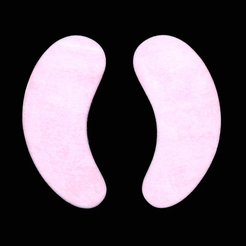 Накладки под глаза ярко-розовые бумажные для наращивания ресниц 50 пар |