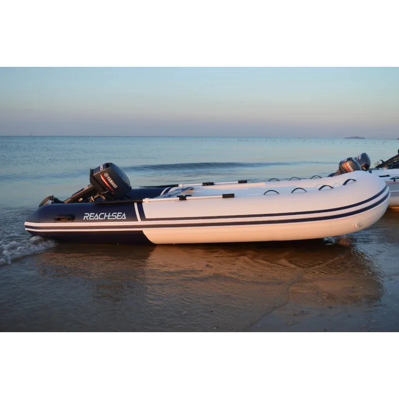 Надувная скоростная лодка из ПВХ с алюминиевым наполом 280 см для продажи