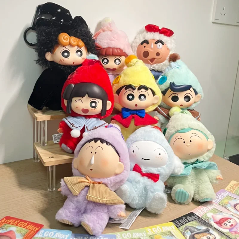 Фото Оригинальный брелок-фигурка Sopfun Apple Go Away Series Blind Box, аниме-подвеска для сумки, праздничный сюрприз, модный аксессуар для игрушек №1