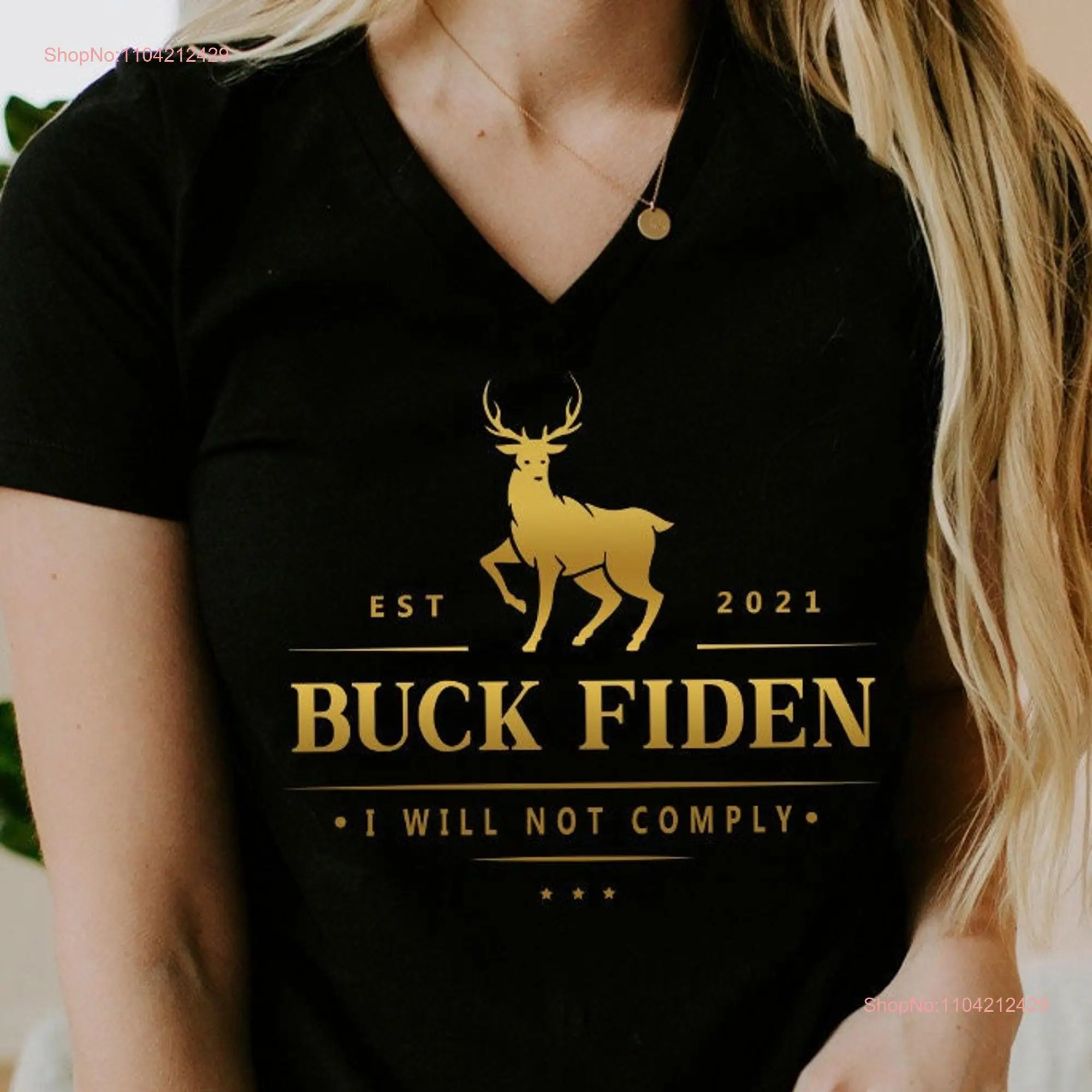 Футболка Buck Fiden я не объединяю забавные выборы Trump 2024 республиканская нет больше