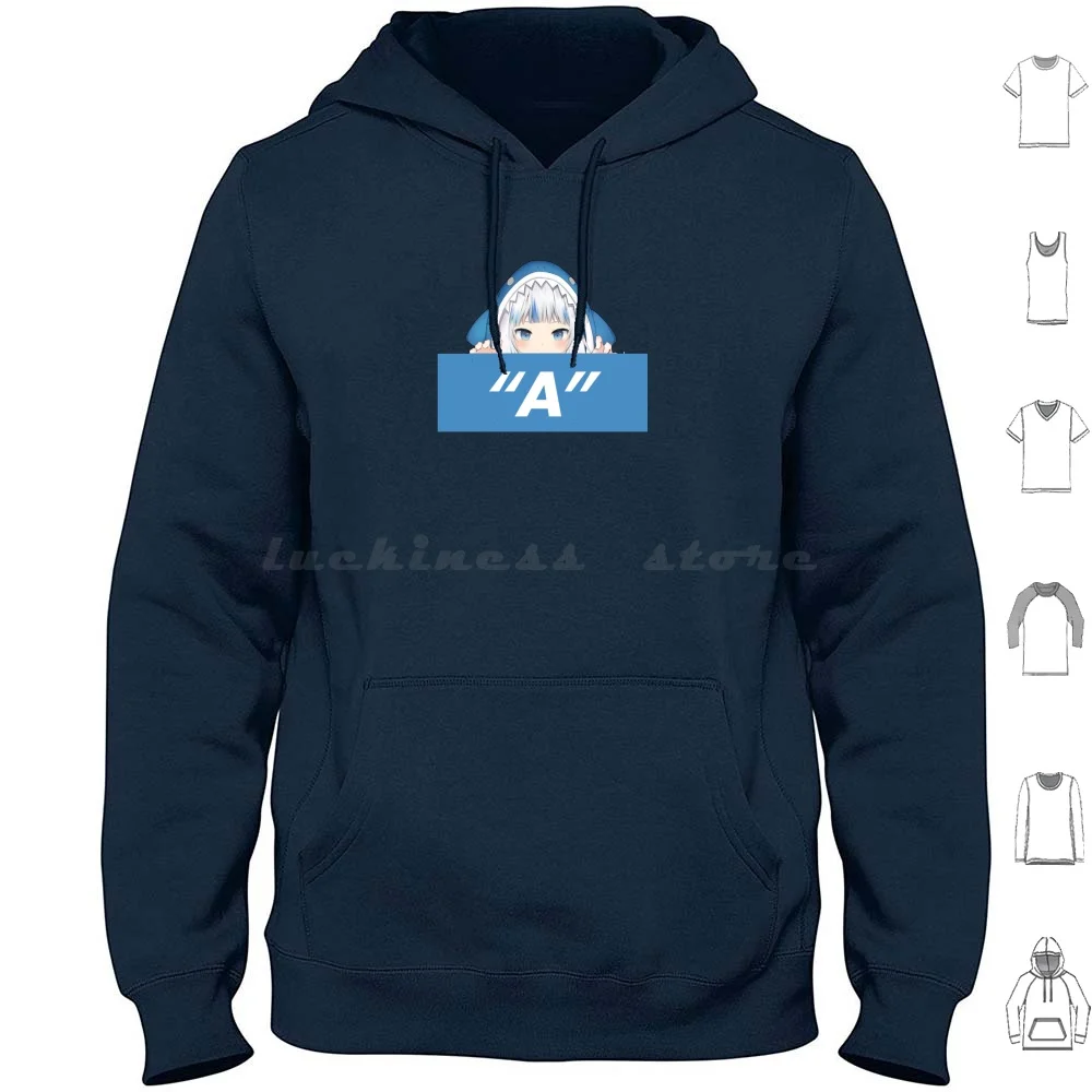 

Gawr Gura говорит, что толстовки с длинным рукавом, Gawr Gura Gawrgura Gawr Gura говорит, что Gawr Gura говорит, что Акула Gawr