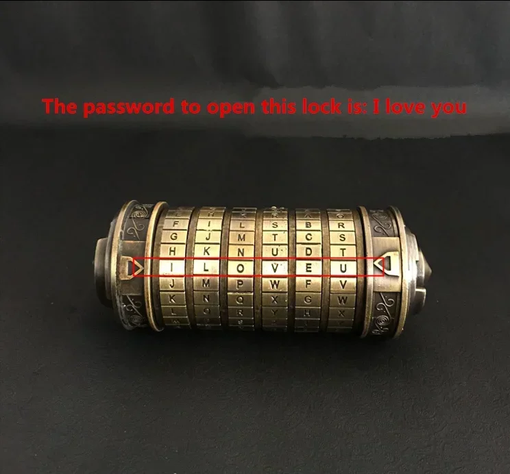 [Забавный] Кольцо или другой подарок в Коде Давичи Cryptex Подарок на день Святого