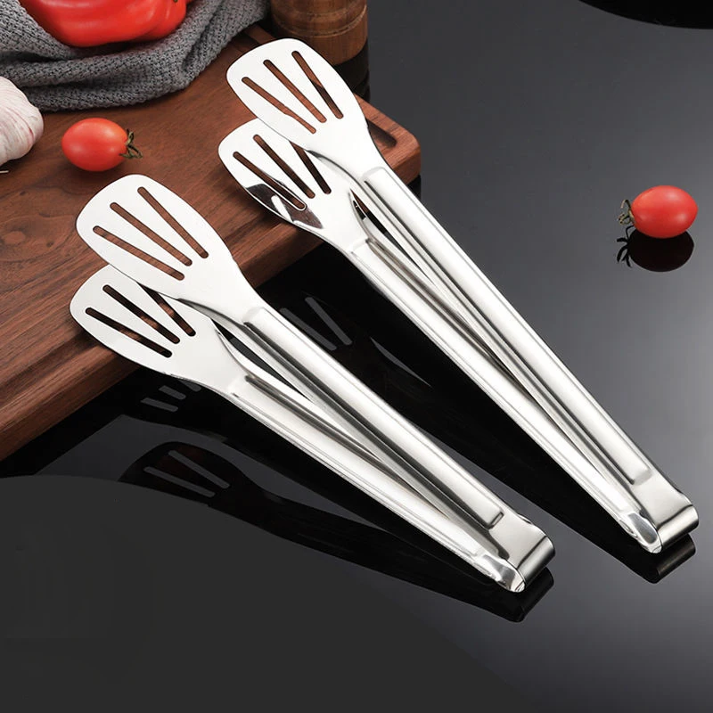 

Щипцы из нержавеющей стали 201, кухонные щипцы для барбекю, барбекю, выпечки, щипцы для стейка, мяса, хлеба