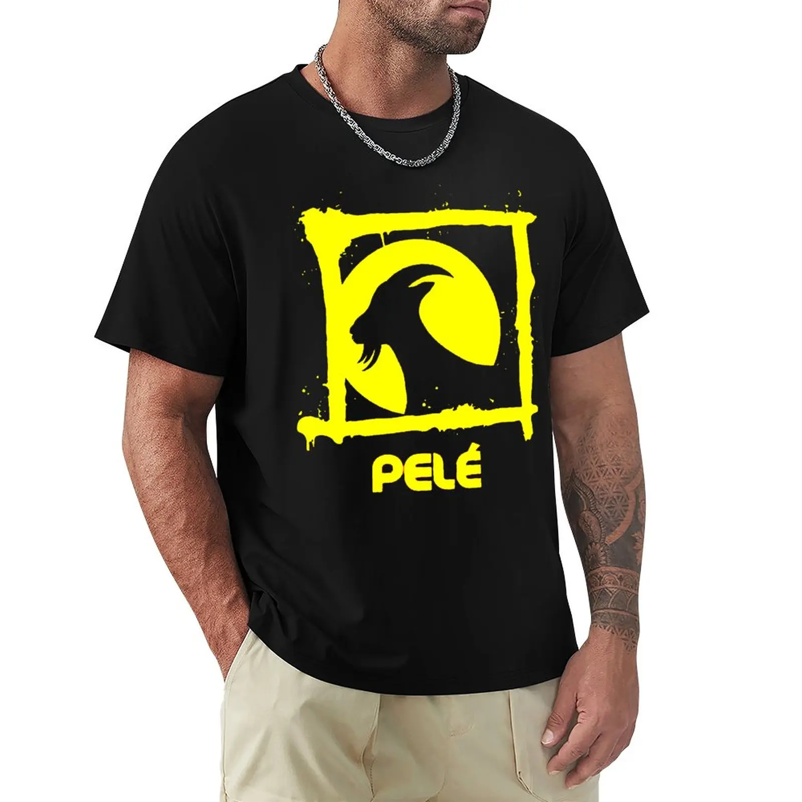 

T-shirts Brazil 1 Nascimento And Pelés Peles Football Player Sport Novelty Title Activity Competition Eur Size High Quality