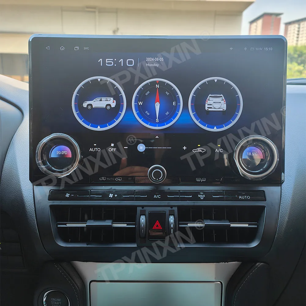 Coche Android для Toyota LAND CRUISER PRADO обновление Lexus GX550 2010 ~ 2022 GPS Navi плеер автомобильный