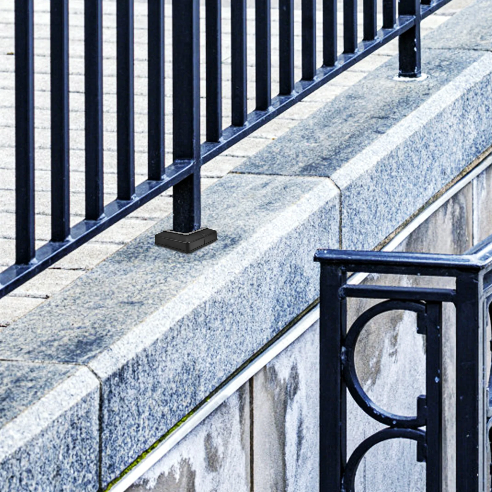 2 шт. квадратная трубка для забора декоративная крышка колпачок стойки лампы