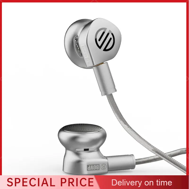 

Проводные металлические беруши BGVP DX6 с плоской головкой, Hi-Fi, 14,2 мм, LCP, диафрагма с жидким кристаллом 2,5/3,5/4,4 мм, сменная вилка с MMCX