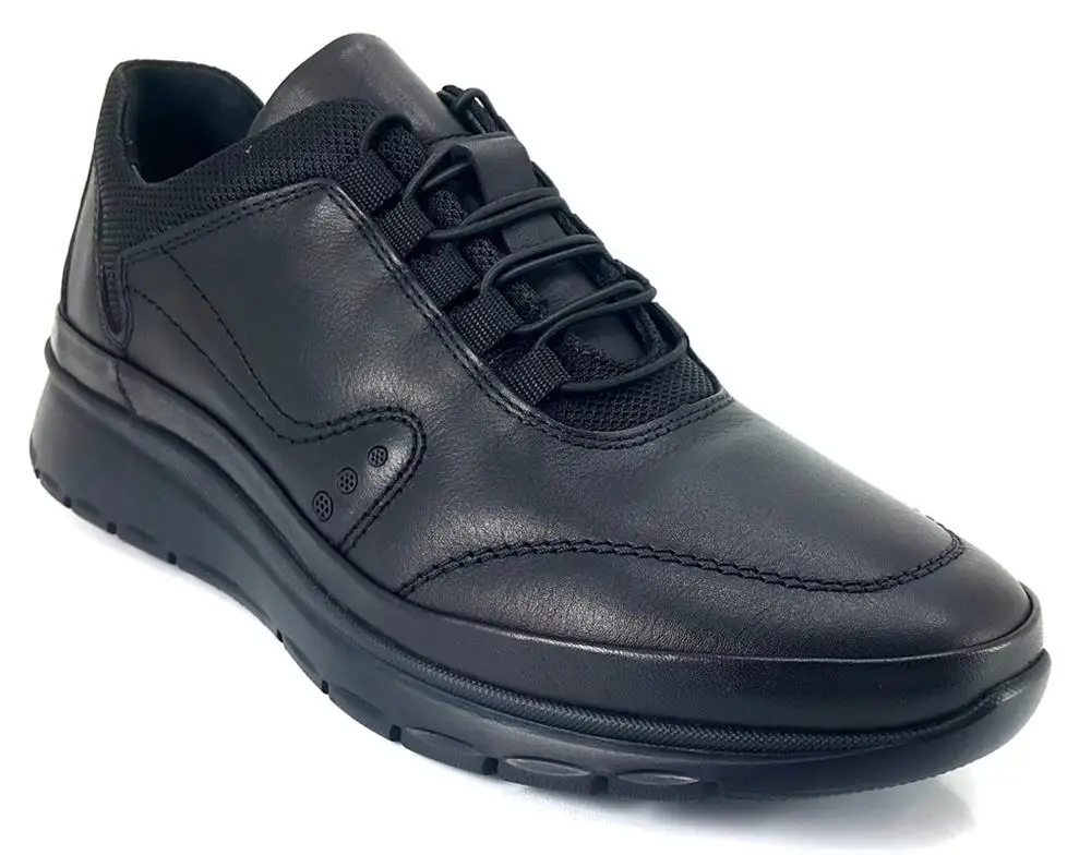 Мужская повседневная обувь Marcomen 14150 22KA, черная Удобная трендовая новая сезон 2023, обувь из натуральной кожи Мужская повседневная обувь Marcomen 14150 22KA, черная Удобная трендовая новая сезон 2023, обувь из натуральной кожи