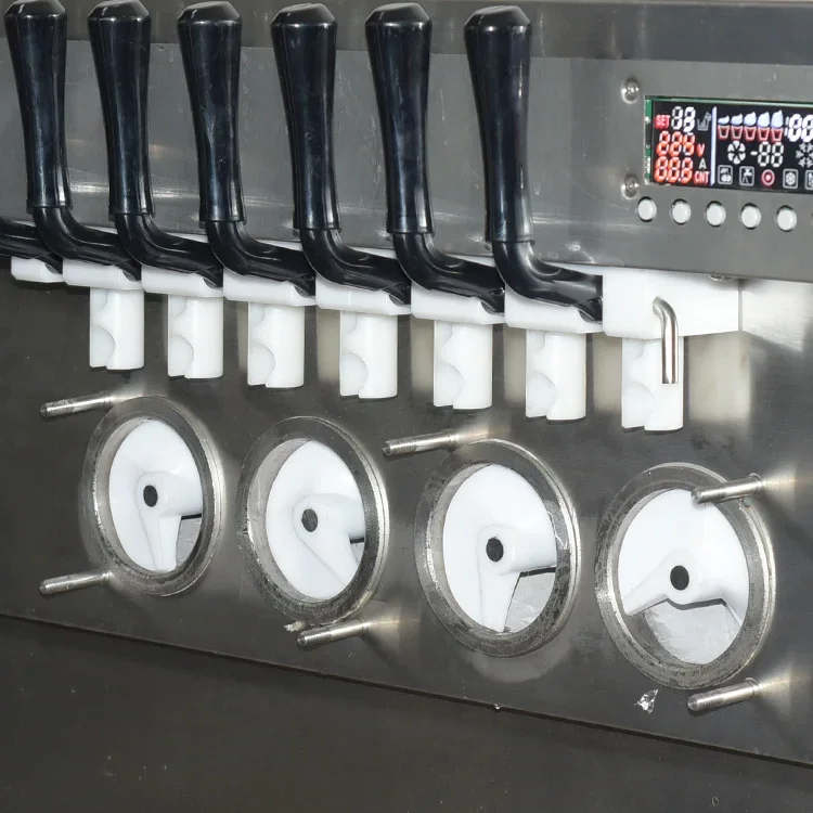 Коммерческая машина для производства мягкого мороженого 395T Sevem Flavor настольная