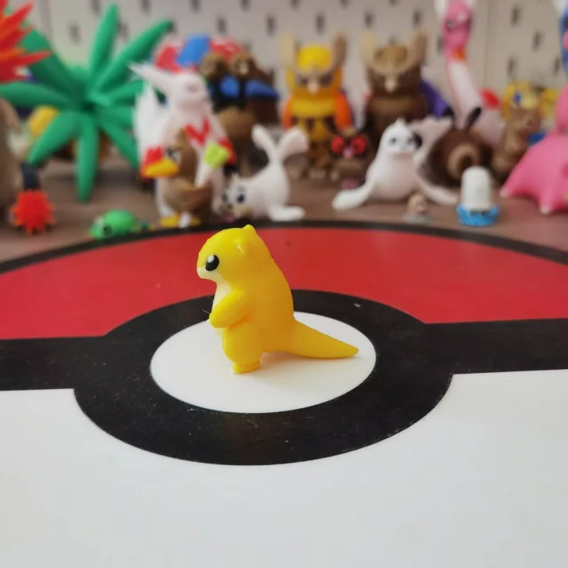 Фото Новая аниме Sandslash Sandshrew, экшн-фигурка, пропорция мира 1:20, сделай сам, 3d-принт, персонаж мультфильма, настольная статуя, детская подарочная игрушка №3