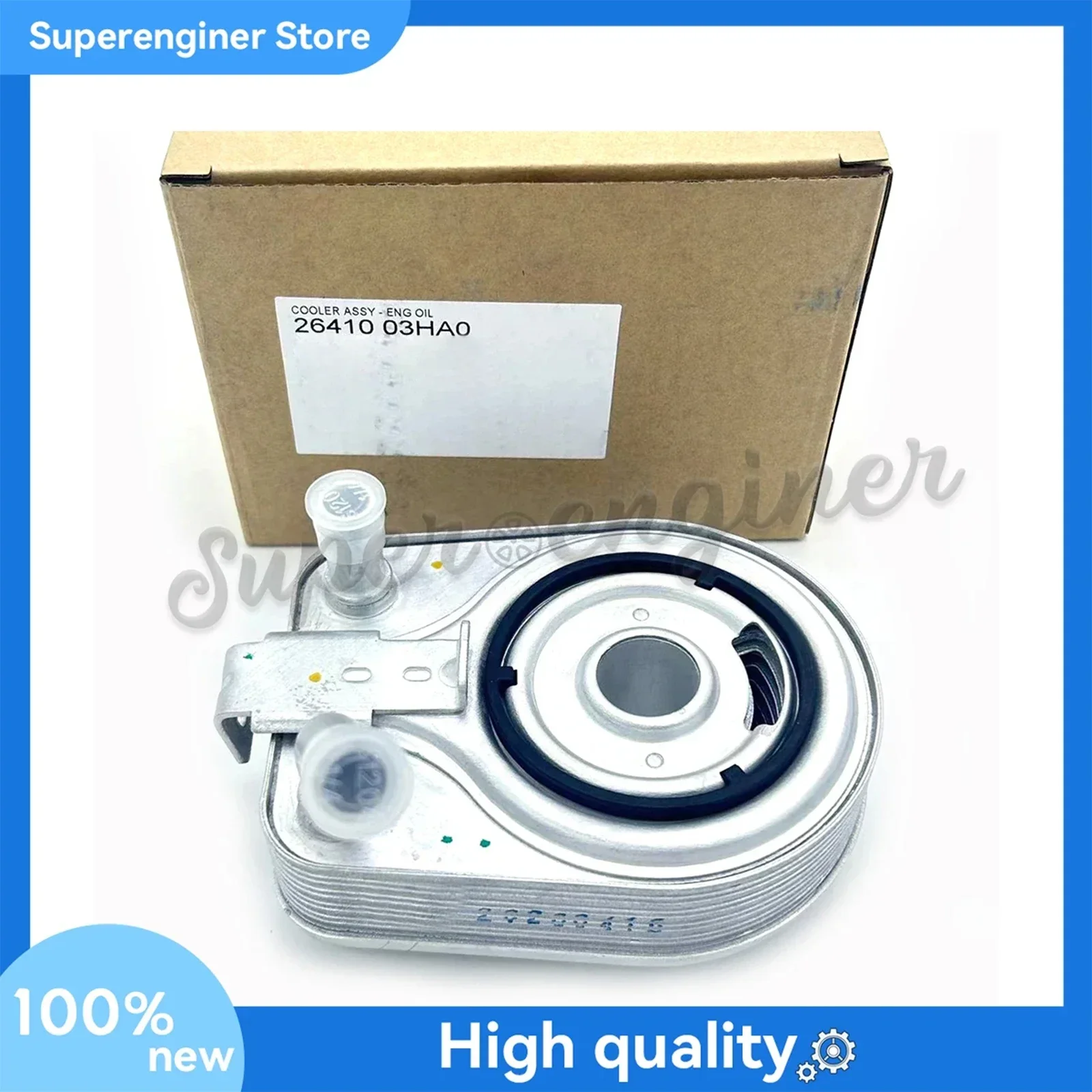 Масляный радиатор двигателя 26410-03HA0 для Hyundai Ioniq Elantra Kia Niro EV 2641003 HA0