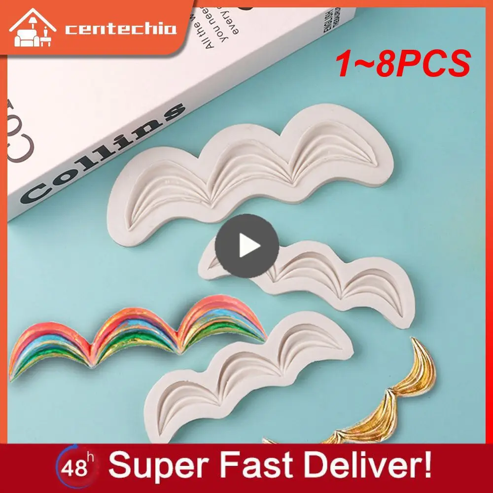 

1 ~ 8 шт., декоративная силиконовая форма для выпечки тортов