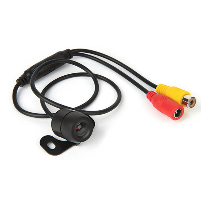 

HD Автомобильная камера заднего вида с ночным видением, водонепроницаемая фотокамера с кабелем, 170 широкоугольные камеры, автомобильная электроника