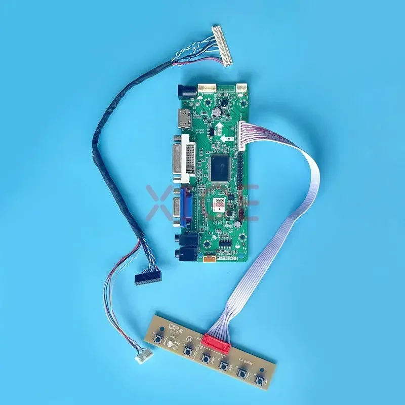 

For CLAA089NA0ACW CLAA089NA0BCW Monitor Driver Controller Board 1024*600 Screen 30-Pin LVDS Kit DIY 8.9" VGA DVI HDMI-Compatible