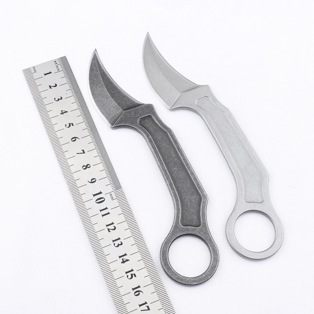 

440C Stainless Steel Karambit Fixed Blade Pocket Knife Knife Outdoor Camping Survival Hunting Kydex