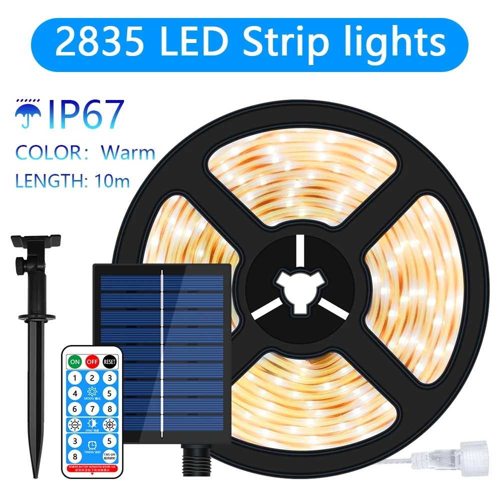 

Солнечные LED ленты Elephantech 5м/10м