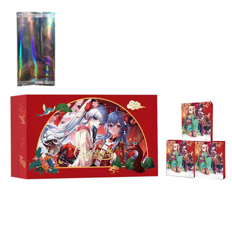 

Wholesales Goddess Story Collection Cards JIangKa Box PR Limited Gift box Rare Puzzel Swimsuit Sexy Booster Playing Cards