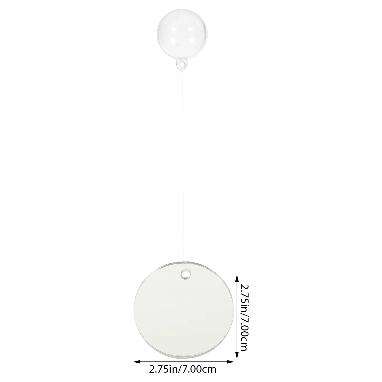 

Betta Tank Mirror Fish Decorations Decortoys Supplies Single Side Training