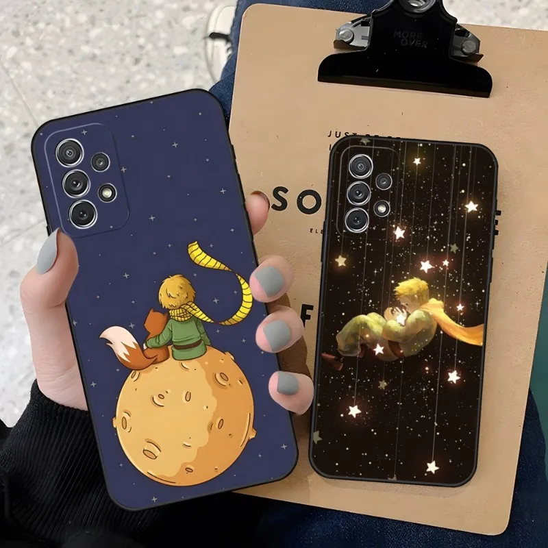 

Чехол The Little Prince для телефона Samsung S23 S30 S21 S22 S20 S9 S10 S8 S7 S6 Pro Plus Edge Ultra Fe Lite, силиконовый мягкий чехол