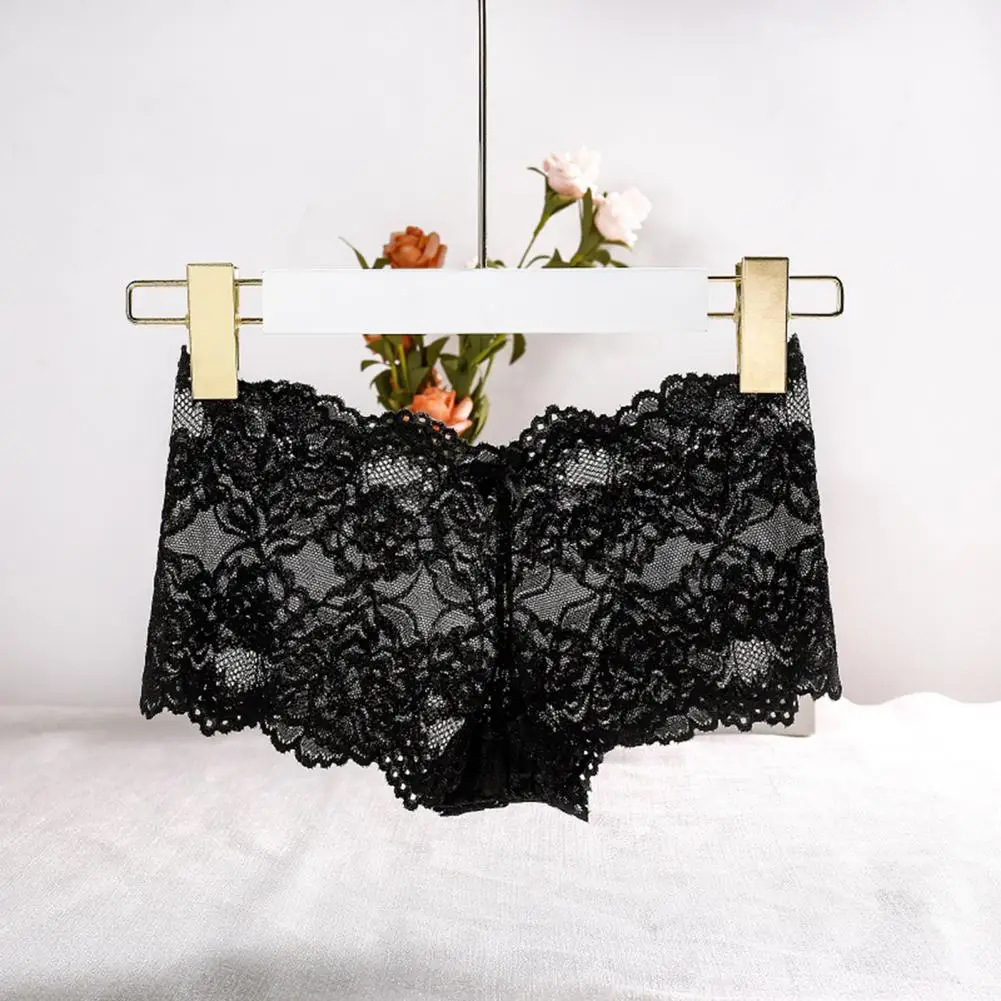 Sexy Lace Panties Women Lingeries Floral Seamless Panty Briefs Boxer-Shorts Women Underwear Low Waist Underwear Lady Underpants