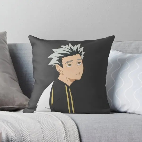 

Bokuto Koutarou Printing Throw Pillow Cover Anime Comfort Throw Decorative Square Fashion Cushion Home Soft Pillows not include