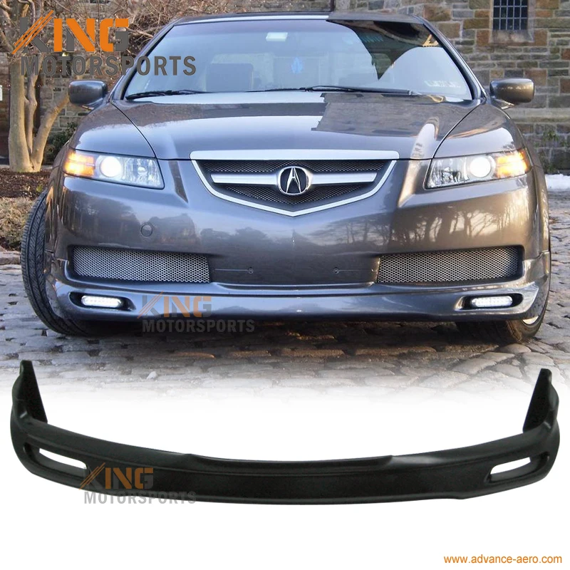 Подходит для 04-06 Acura TL Base Sedan JDM передний бампер спойлер PU Global БЕСПЛАТНАЯ доставка