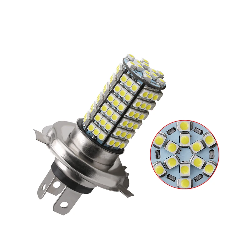 

1 светодиодный льная светодиодная противотуманная фара 3528 120SMD, автомобильная Тормозная лампа H1/H3/H4/H7/H8/H11 9005 9006, автомобильный Стайлинг 7000K, с...