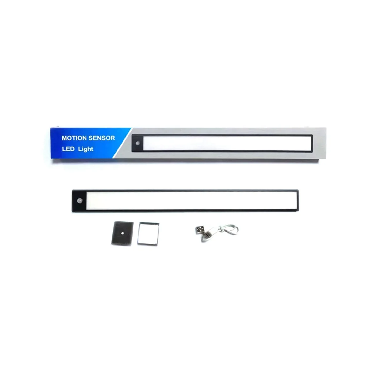 

Wireless LED Night Light Motion Sensor Light Closet Night Lamp for Detector Light Cabinet Staircase Backlight, B