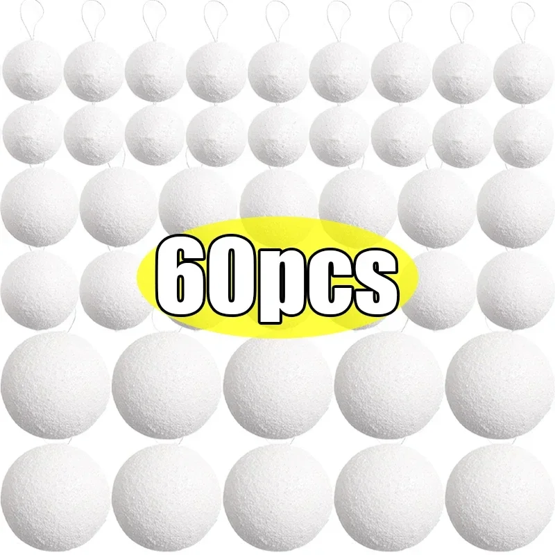 Пенопластовые рождественские шары