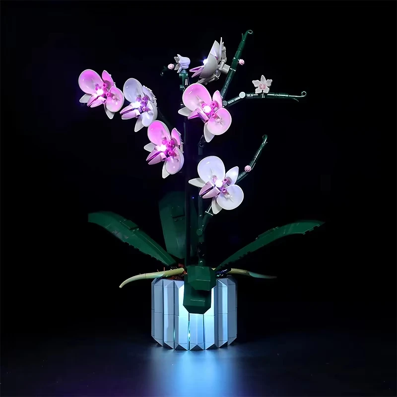 Комплект светодиодных фонарей сделай сам для LEGO Flower 10311 набор строительных