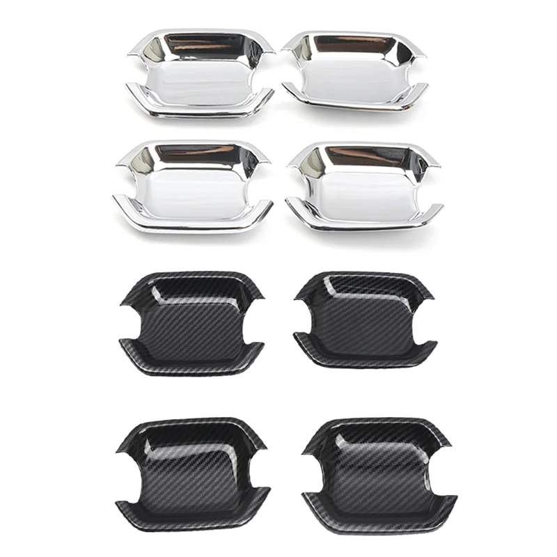 

Car Styling Chrome Handles Bowls Frame Cover Trim for Mitsubishi Pajero V80 V93 V95 V97 V98 2007-2021