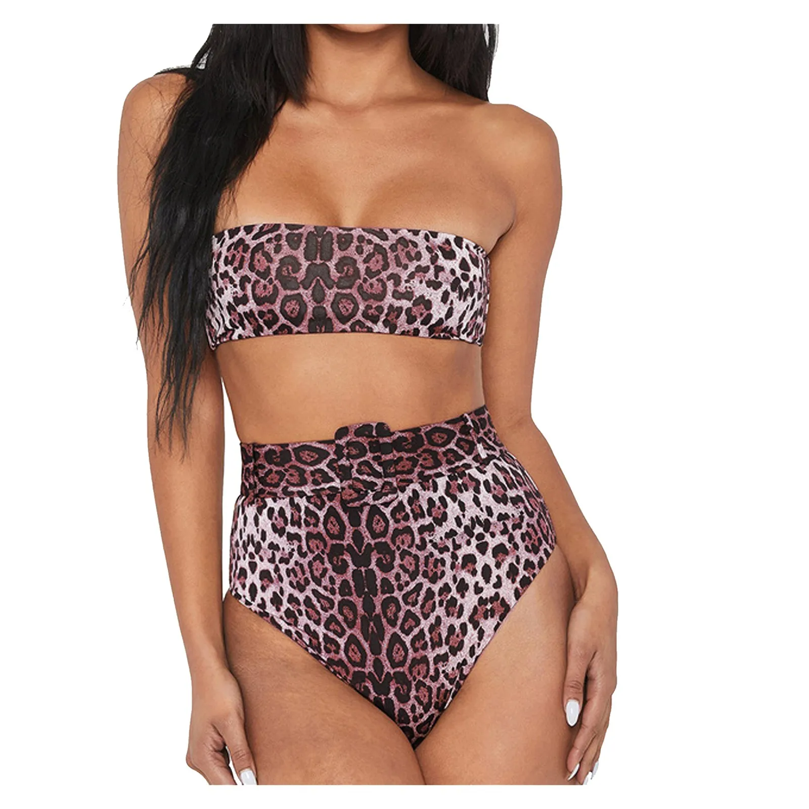 

Купальник, однотонное бикини с завышенной спиной и разрезом на талии, женские сексуальные открытые купальники, танкини, искусственные купа...