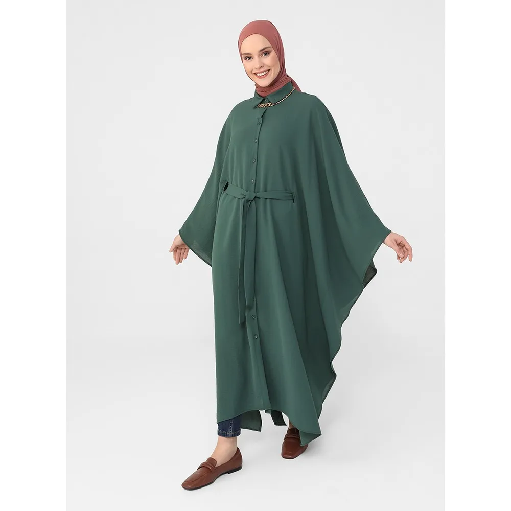 

Повседневная пуговица Dorlie с перекрестными отверстиями для велинга-изумрудно-зеленый-Dorlie