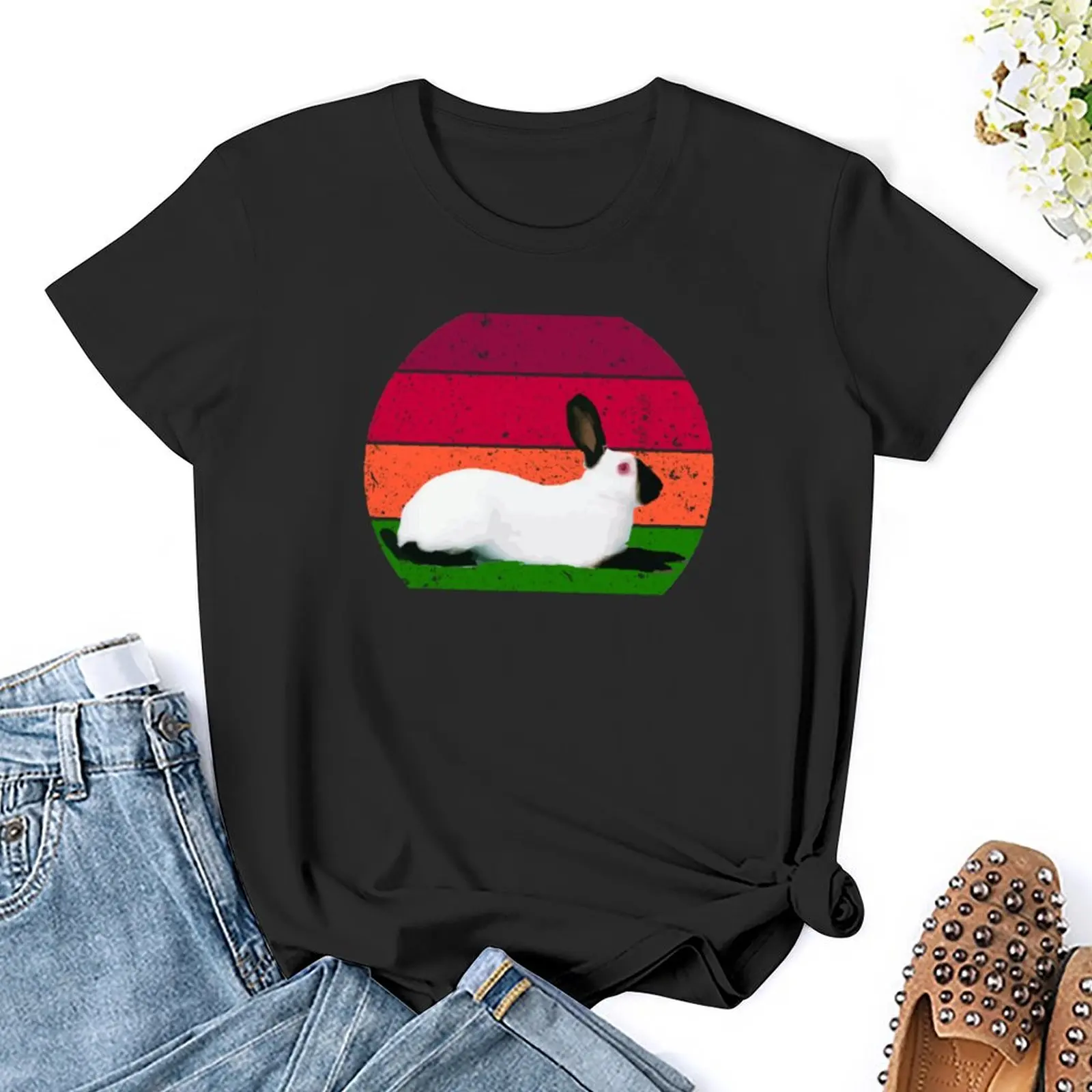 Футболка Хлопок Himalayan Rabbit Retro Chocolate