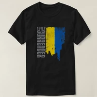 ukraine flag never surrender men t shirt short sleeve casual 100 cotton o neck summer tees
