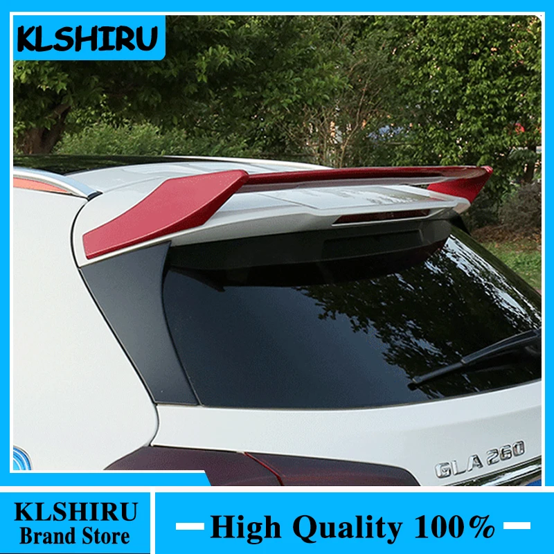 

Для Mercedes-Benz GLA Class X156 GLA45 AMG GLA200 GLA220 GLA250 GLA260 2013-2018, задний спойлер из АБС-пластика, крышка багажника