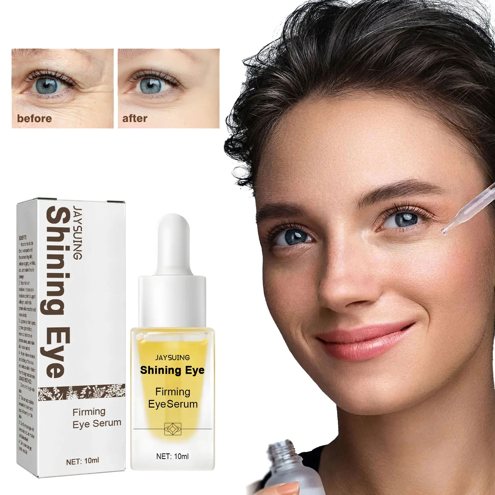 

Eye Lifting Essence Aging Remove Dark Circles Anti Puffiness Firming Brightening Skin Tone Reduce Melanin Fade Fine Line Serum