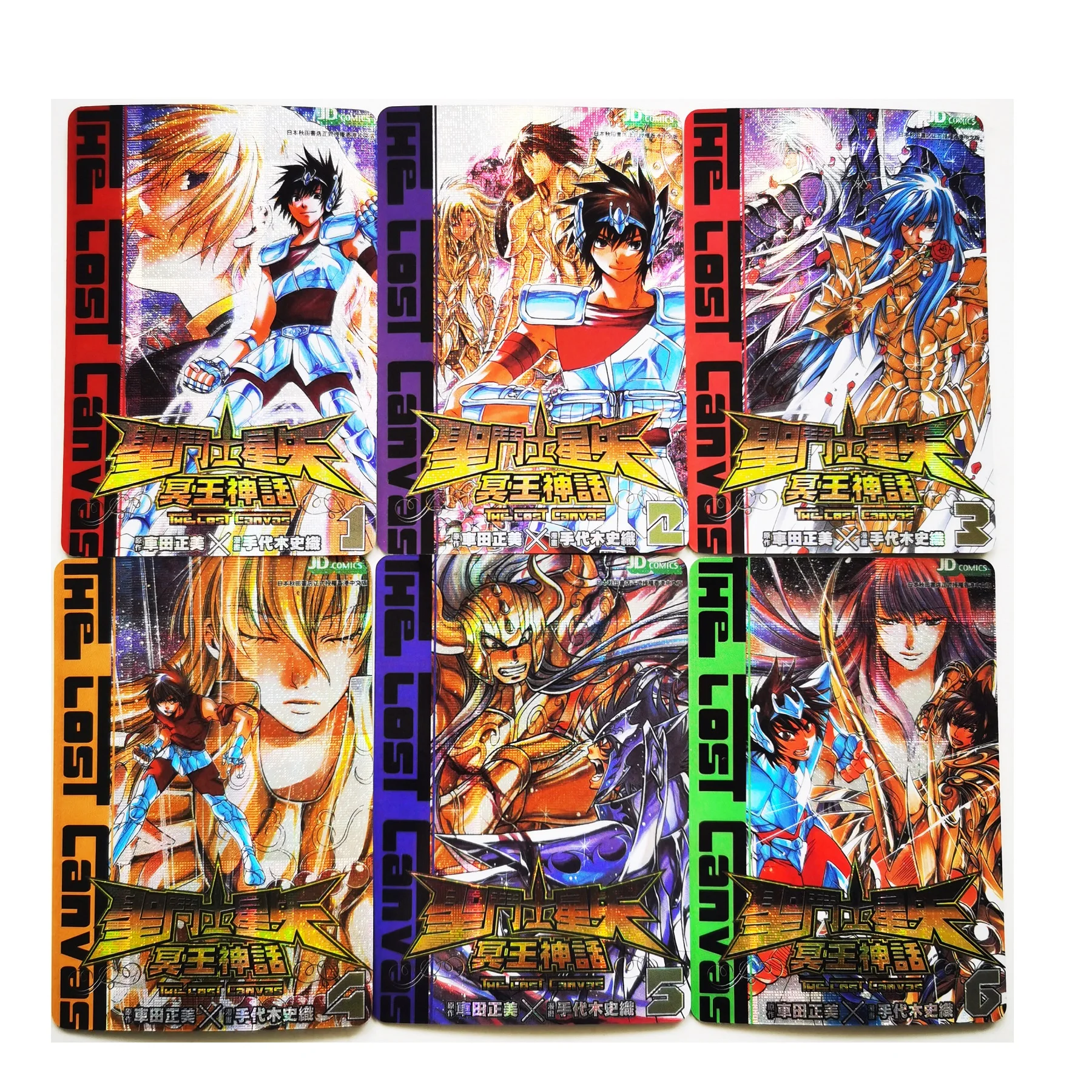 

27 шт./компл. Saint Seiya The Myth of Hades LC Бронзирующая рефракция хобби Коллекционная игра Аниме коллекционные карты